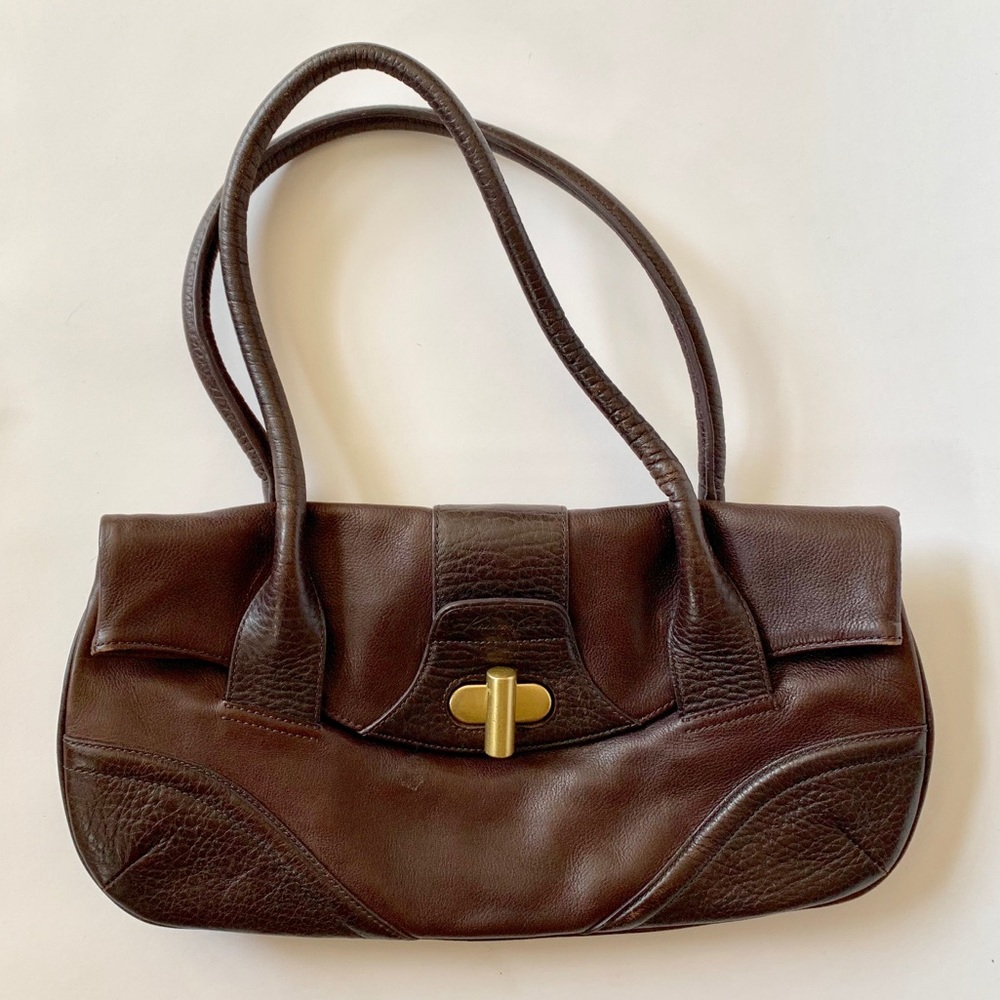 Kenneth Cole Leather Brown Bag